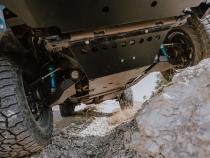 2014-Present 4Runner Front Skid Plate Steel/Raw Cali Raised LED