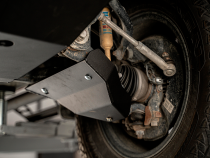 2014-Present 4Runner Fuel Tank Skid Plate Steel/Raw Cali Raised LED