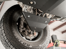 2014-Present 4Runner Fuel Tank Skid Plate Steel/Raw Cali Raised LED