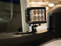 Ditch Light Mount Kit Fits 21-Present Ford Bronco Raptor - (2) 3X2 18W LED Pods/(2) 27W Side Projecting LED Pods Cali Raised LED