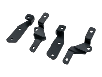Ditch Light Mount Kit Fits 21-Present Ford Bronco Raptor - (2) 3X2 18W Amber LED Pods/(2) 3.5 Inch Round Cannon Pods Cali Raised LED