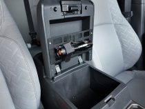 Interior Center Console Molle Panel For 24 Toyota Tacoma Cali Raised LED