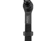 Apex Chassis Heavy Duty Tie Rod & Drag Link Assembly in Steel. Fits:  07-18 Jeep Wrangler JK JKU Rubicon Sahara Sport. Note this FLIP kit fits vehicles with a lift exceeding 3.5 inches. This kit requires drilling the knuckle and includes the taper sleeve