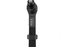 Apex Chassis Heavy Duty Tie Rod & Drag Link Assembly in Black Anodized Aluminum Fits:  07-18 Jeep Wrangler JK JKU Rubicon Sahara Sport. Note this FLIP kit fits vehicles with a lift exceeding 3.5 inches. This kit requires drilling the knuckle.