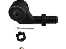 Apex Chassis Heavy Duty 1 Ton Tie Rod & Drag Link Assembly in Black Aluminum Fits: 07-18 Jeep Wrangler JK JKU Rubicon Sahara Sport.  Note this FLIP kit fits vehicles with a lift exceeding 3.5 inches. This kit requires drilling the knuckle.