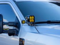 SDHQ Built A Pillar Add A Light Mount Kit Adding XLS SDHQ Offroad