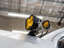 SDHQ Built A Pillar Add A Light Mount Kit Adding XLS SDHQ Offroad