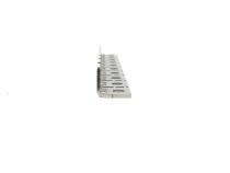 1/4 Inch Hole, Bolt on Stainless Zip Tie Tab 10 Pack SDHQ Offroad