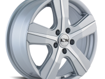 Cast Aluminum Wheels 101 SL 16x6.5 Machined Face Silver 5 On 108 Bolt Pattern 50 Offset ION Wheels
