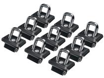 Bullet Inner Bed Retractable Tie-Down Anchors 9 Pack Complete Bed Package 07-Up Silverado/Sierra 1500/2500/3500 15 -Up Colorado/Canyon Bullring