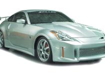 350Z Z33 Power Hood Fiberglass Series 1 Unpainted For 03-06 Nissan 350Z Stillen