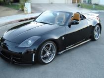 350Z Front Splitter Series 2 Fascia Only Painted For 03-08 Nissan 350Z Stillen