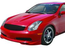 Infiniti G35 Coupe Front Lip Spoiler Unpainted For 03-07 Infiniti G35 Coupe Stillen