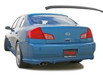 Infiniti G35 Sedan Roof Spoiler Matte Black For 03-06 Infiniti G35 Sedan Stillen