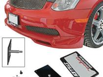 Infiniti G35 Coupe, Nissan 350Z Z33, Sentra Front License Plate Relocator For 04-05 Infiniti G35 Coupe 06-08 Nissan 350Z Z33 07-09 Sentra Stillen