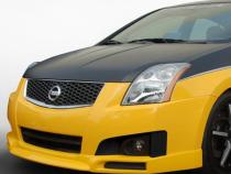 Sentra SE-R Spec V Front Lip Spoiler Unpainted For 07-11 Nissan Sentra SE-R Stillen