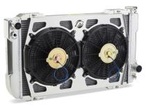 123 Series Radiator System Universal GM 26 Inch Core Bracket and Dual Fans Manual Transmission Proform