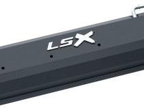 Raised LSX Emblem Aluminum Valve Covers, Black Crinkle, LS Engines Raised &amp;amp; Milled LSX Logo Chevrolet Performance Parts