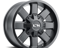 Cast Aluminum Wheels 141 SB 17x9 Satin Black 5 On 114.3/5 On 127 Bolt Pattern 18 Offset ION Wheels