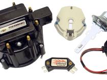 Engine Distributor Tune-Up Kit Fits GM HEI V8 Dist w/Internal Coil Black Cap Chevrolet Performance Parts