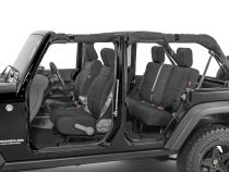 Wrangler JK Unlimited Seat Cover for 07 Jeep JK Unlimited Black Neoprene Pair Diver Down