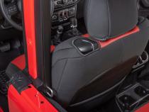Jeep Wrangler Neoprene Seat Covers for 18-20 Jeep Wrangler JL 2-Door Black Diver Down