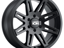 Cast Aluminum Wheels 142 MB 17x9 Matte Black 5 On 127 Bolt Pattern -12 Offset ION Wheels