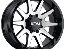 Cast Aluminum Wheels 143 GBM 20x9 Machined Face Gloss Black 5 On 127 Bolt Pattern 0 Offset ION Wheels
