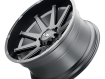 Cast Aluminum Wheels 143 MB 20x9 Matte Black 5 On 127 Bolt Pattern 0 Offset ION Wheels