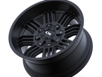 Cast Aluminum Wheels 144 MB 20x10 Matte Black 5 On 127/5 On 139.7 Bolt Pattern -19 Offset ION Wheels