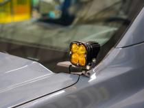 24-Present Ford Ranger A Pillar Light Mounts SDHQ Offroad