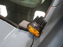 24-Present Ford Ranger A Pillar Light Mounts SDHQ Offroad