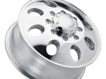 Cast Aluminum Wheels 167 PO 17x6.5 Polished 8 On 165.1 Bolt Pattern 125.3 Offset ION Wheels