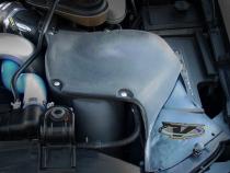 Closed Box Air Intake w/Primo Filter 03-07 Excursion/F-250/F-350/F-450/F-550 Super Duty Red Filter Volant