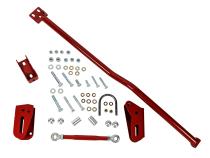 1982-2002 Camaro and Firebird Height Adjustable Performance Panhard Relocation Kit Red J&M Products