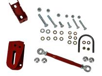 1982-2002 Camaro and Firebird Height Adjustable Performance Panhard Relocation Kit Red J&M Products