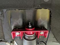 Mustang Rear Upper Shock Mount Adjustable Red Ohlins 15-19 Mustang J&M Products