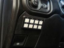 19-Present Ram 2500/3500 Light Frost Beige/Lasered 9100/RCR12 Switch Pro Keypad Mount SDHQ Offroad