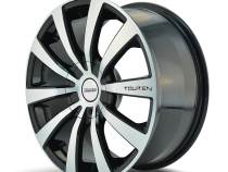 Touren Wheels TR3 3130 Gloss Black Machined 15X7 4-100/4-114.3 40MM 67.1MM