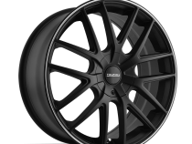 Touren Wheels TR60 3260 Matte Black Machined 17X7.5 4-100/4-114.3 42MM 67.1MM