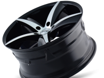 Touren Wheels TR72 3272 Gloss Black Machined 18X8 5-112 35MM 66.56MM