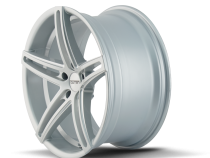 Touren Wheels TR73 3273 Gloss Silver Milled 20X8.5 5-120 20MM 74.10MM