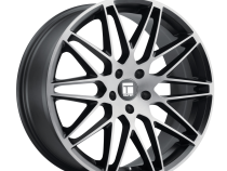 Touren Wheels TR75 3275 Matte Black Brushed With Dark Tint 18X8 5-100 40MM 56.1MM