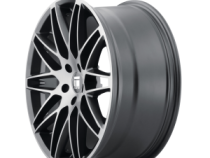 Touren Wheels TR75 3275 Matte Black Brushed With Dark Tint 18X8 5-100 40MM 56.1MM