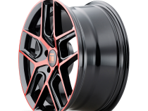 Touren Wheels TR79 3279 Gloss Black Machined With Red 18X8 5-108 35MM 63.5MM
