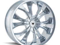 Cast Aluminum Wheels Hustler 342 CH 22x9.5 Chrome 5 On 114.3/5 On 120 Bolt Pattern 35 Offset Mazzi Wheels