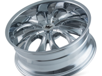 Cast Aluminum Wheels Hustler 342 CH 20x8.5 Chrome 5 On 108/5 On 114.3 Bolt Pattern 35 Offset Mazzi Wheels