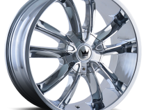 Cast Aluminum Wheels Obsession 366 CH 20x8.5 Chrome 5 On 110/5 On 115 Bolt Pattern 35 Offset Mazzi Wheels