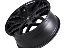 Cast Aluminum Wheels Profile 367 MB 24x9.5 Matte Black 5 On 115/5 On 120 Bolt Pattern 18 Offset Mazzi Wheels
