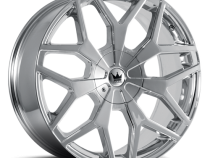Cast Aluminum Wheels Profile 367 CH 24x9.5 Chrome 6 On 135/6 On 139.7 Bolt Pattern 30 Offset Mazzi Wheels